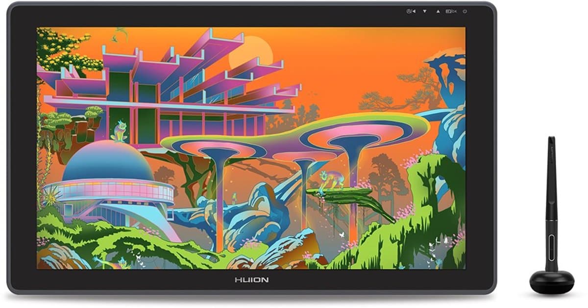 Huion Kamvas 22 Plus - Grafische Tablet - 22 Inch - 1920 x 1080 Schermresolutie