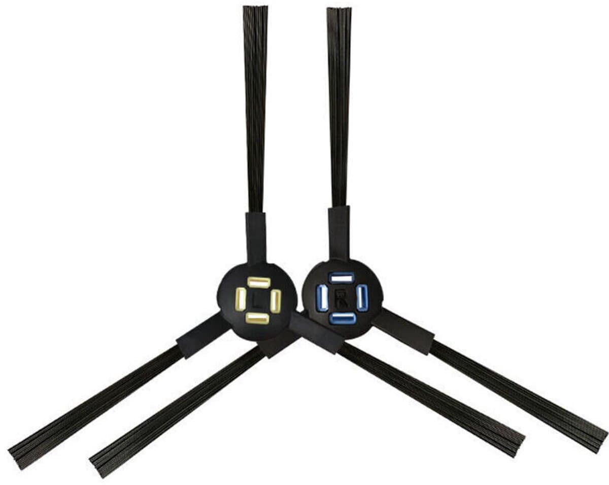 geschikt voor iLife robotstofzuiger zijborstels (4-pack) geschikt voor de modellen A7, A9S, X785, X750 en X800.