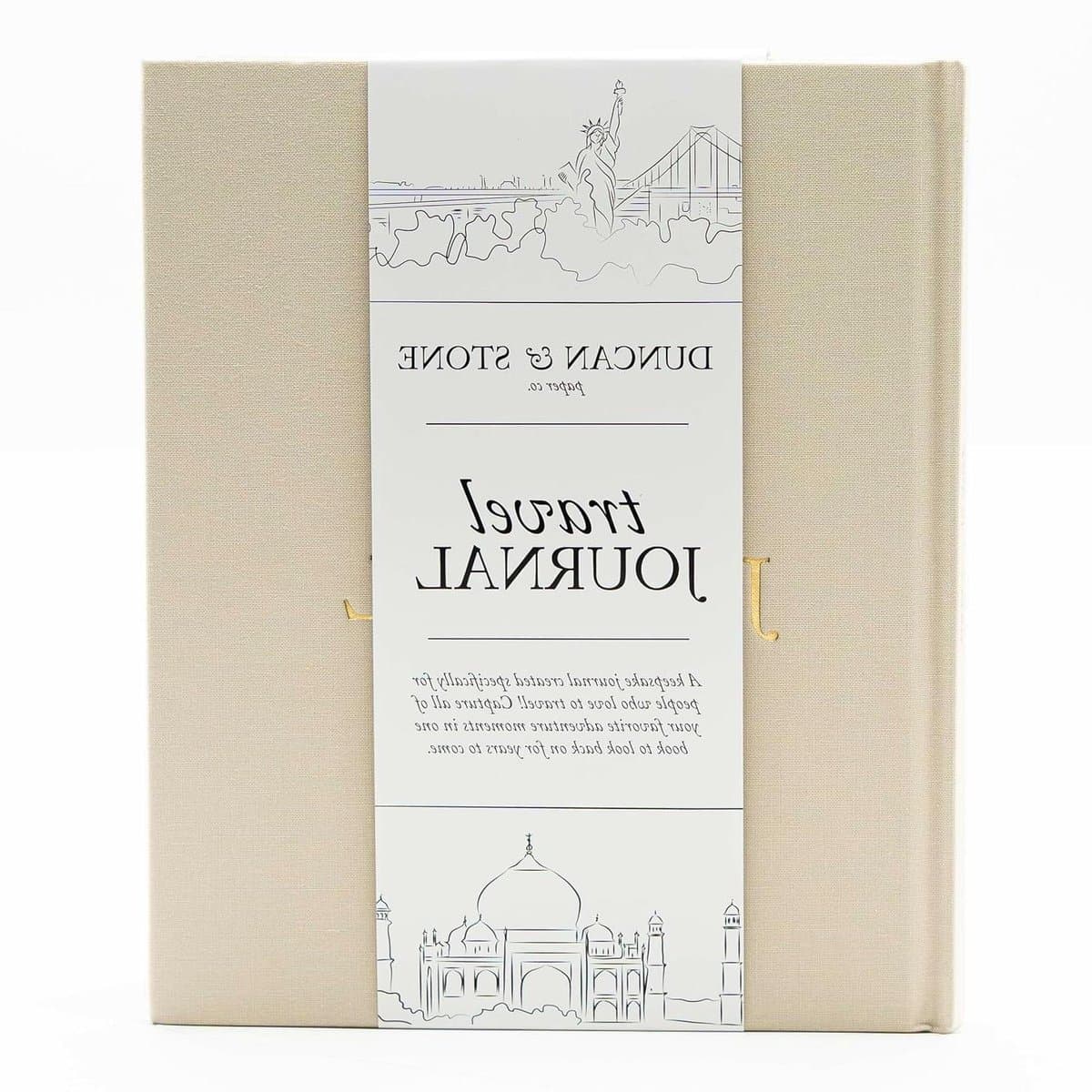 Travel Diary of Duncan & Stone, Sand, Trip Planner for Best Friend Gift, Holiday Scrapbook and Photo Album, Adventure Book for Couples or Boyfriend, World Travel Notebook for Women or Men Traveler