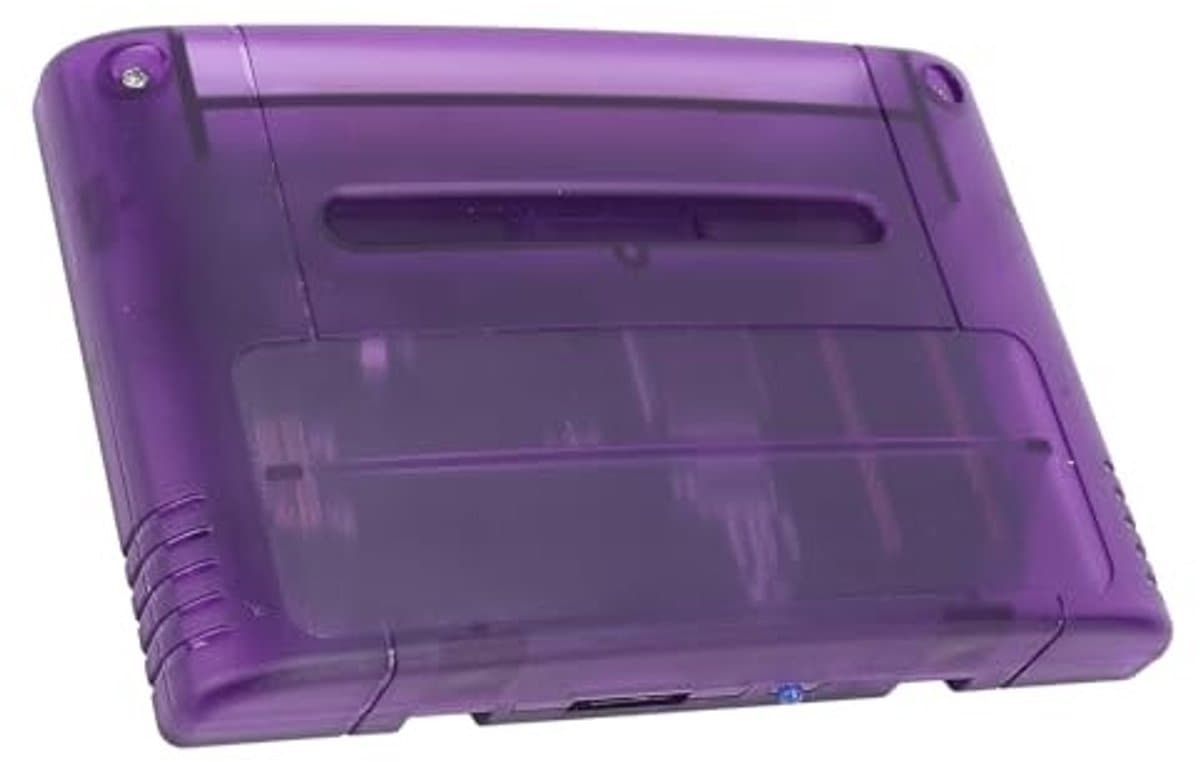 Dailygoods- Gamecartridge 3000 in 1 - Hogesnelheidsvideogamecartridge - Ingebouwde 8GB-geheugenkaart - Compatibel met SNES/SFC - ABS Materiaal - Voor Amerikaanse versie - Spelcartridge