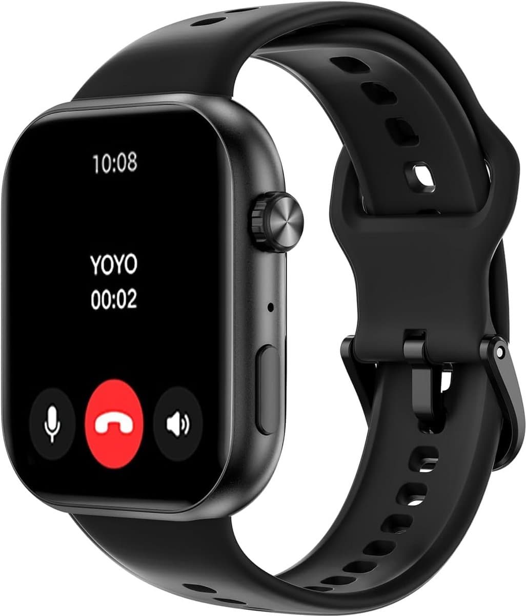 Smartwatch met Bluetooth Bellen en AMOLED Display, Lange Batterijduur