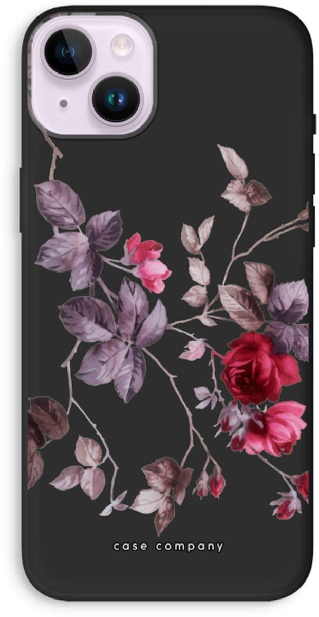 Case Company® - Hoesje geschikt voor iPhone 14 Plus hoesje - Mooie bloemen - Biologisch Afbreekbaar Telefoonhoesje - Bescherming alle Kanten en Schermrand