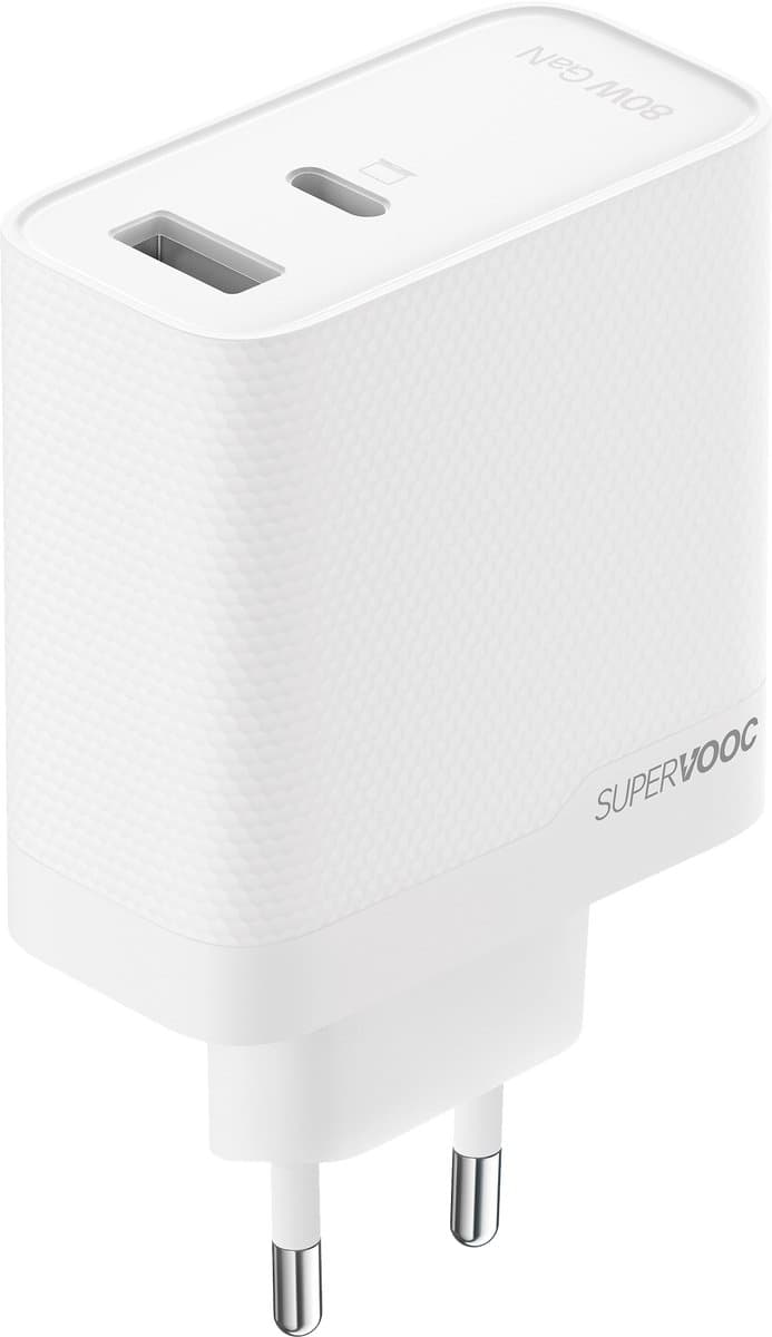 OPPO SuperVOOC Oplader 80W met 2 Poorten