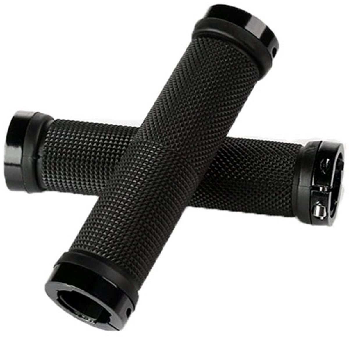 hbs TS-1102Z - Aluminium Fietshandvatten - 13 cm - Antislip Rubber Grip