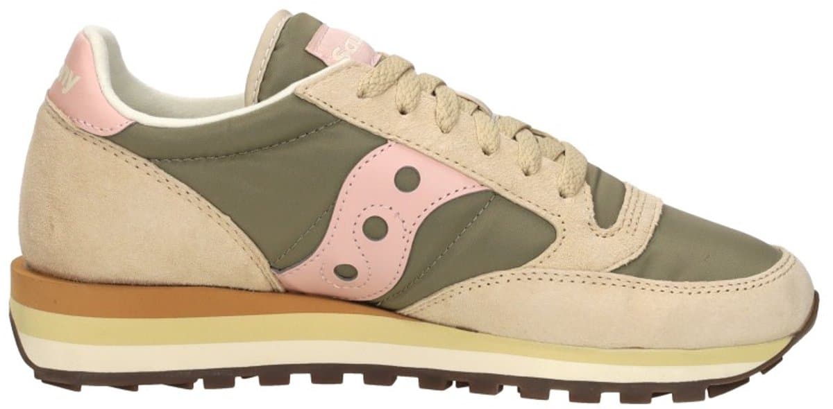 Saucony Jazz Triple Sneakers Laag - Groen - Maat 38