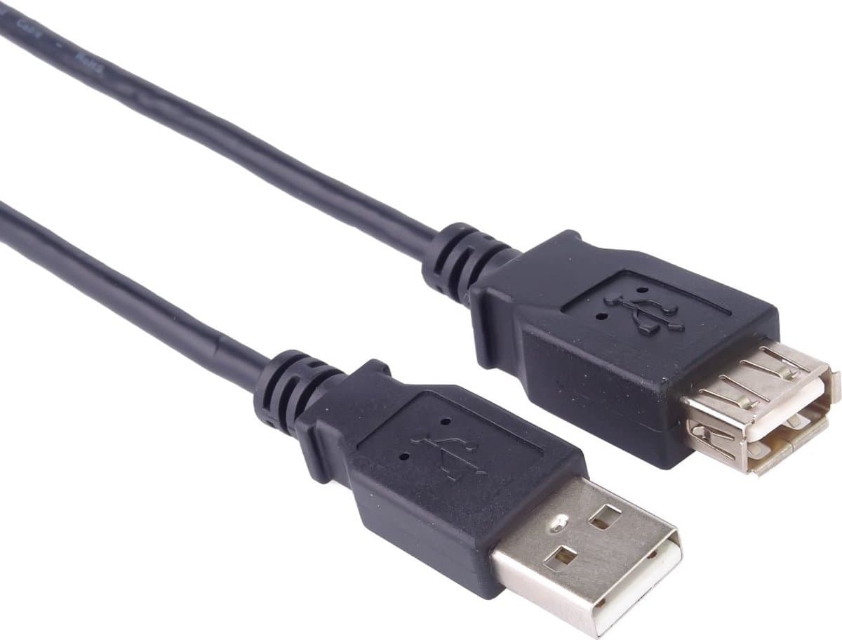 PremiumCord KUPAA3BK USB-kabel USB 2.0 3 m USB A Zwart