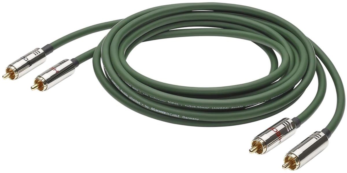 Sommer Cable Albedo 2x 0,3m Cinch/Cinch - Audiokabel