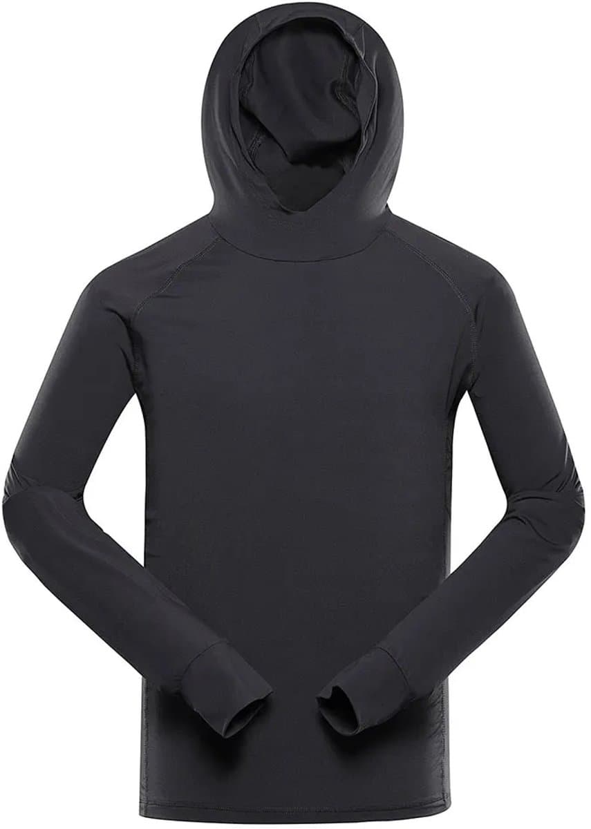 Alpine Pro Izar Fleece Met Kap Zwart 3XL Man