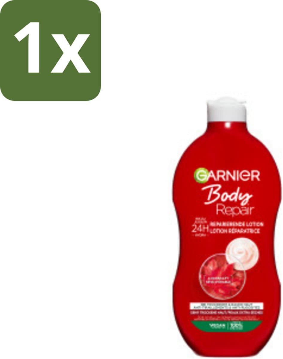 Garnier - Body - Bodylotion - Repair - Herstellend & Hydraterend - 400 ml - 1 stuk