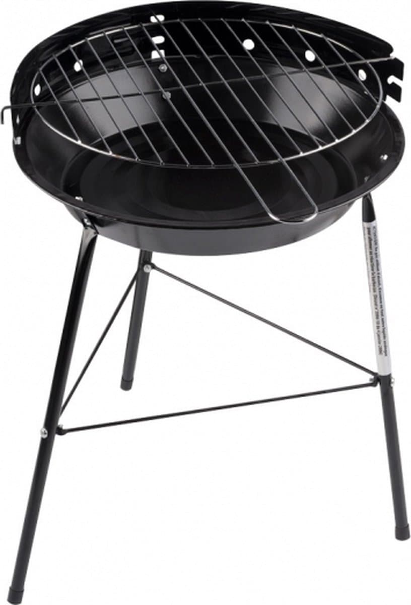 BBQ Collection Houtskool Barbecue - Grilloppervlak Ø 33 cm - Metaal -  Zwart