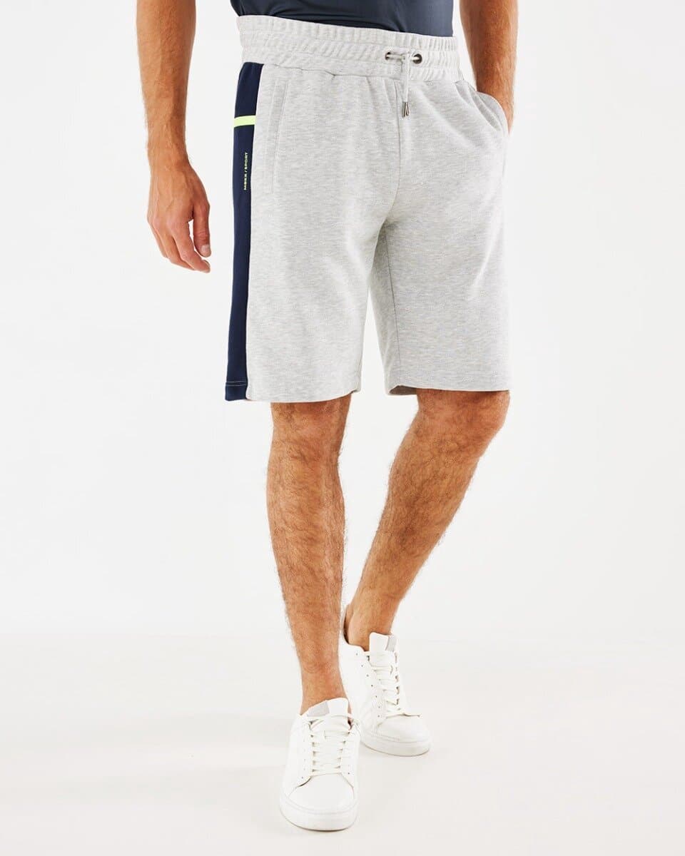 Mexx Short Joggers Grey Melee - Maat Xxl
