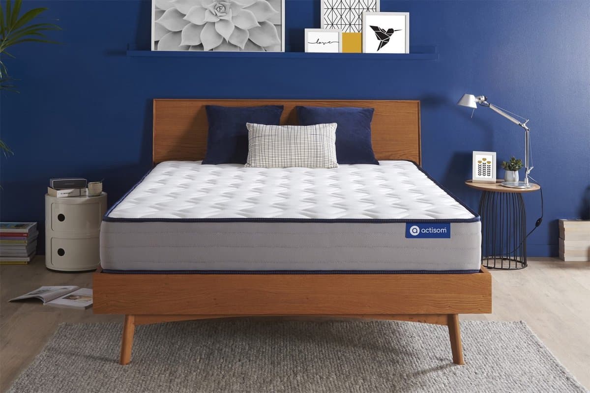 Actiflex form matras 120x195cm , Pocketveren en traagschuim , Stevig, 5 comfortzones