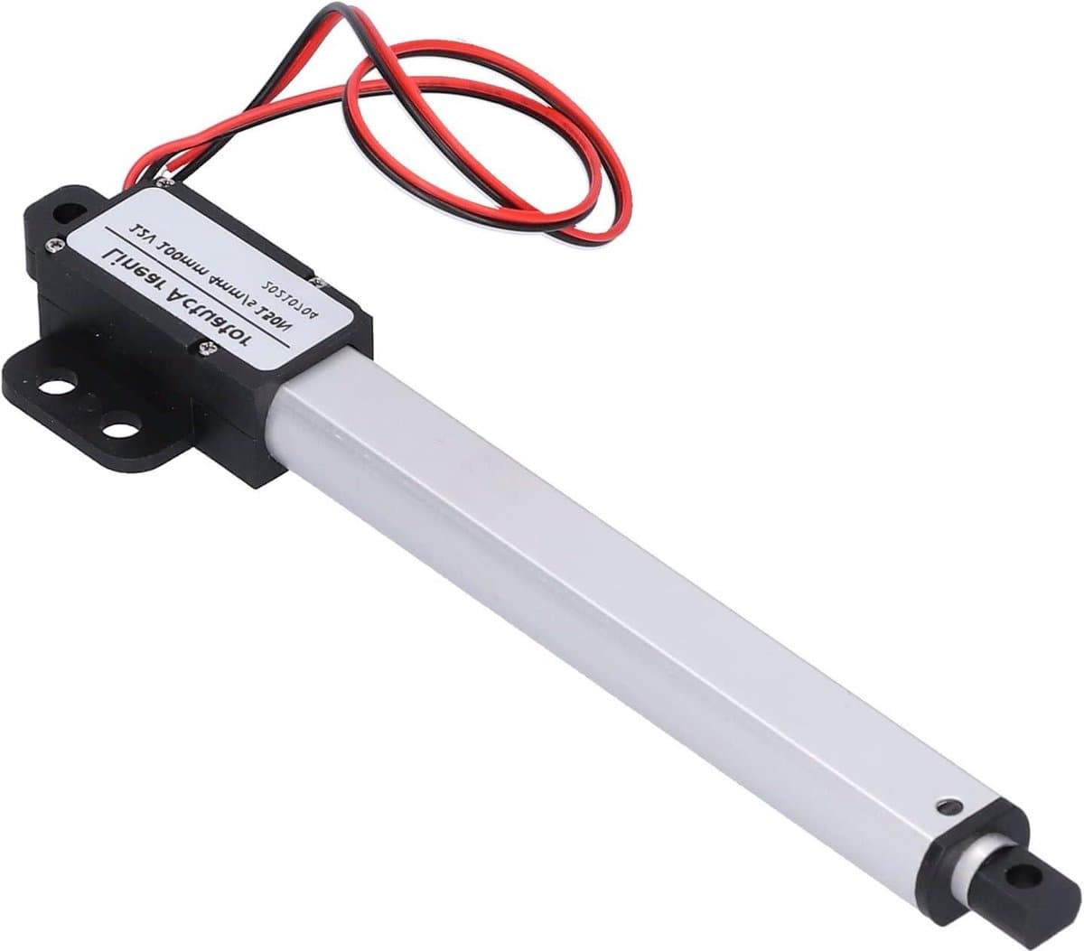 Elektrische Lineaire Actuator 4 slag 12V DC Mini Bewegingsactuator Klein Ingangsspanning Lage Geluidssterkte Kortsluiting Micro Lineaire Actuator (Slag 100mm-8mm/s-70N)