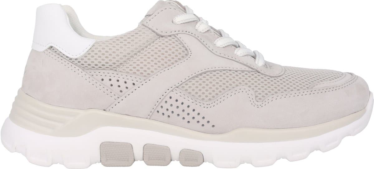 Gabor rollingsoft sensitive 86.986.30 - dames rollende wandelsneaker - Grijs - maat 37.5 (EU) 4.5 (UK)
