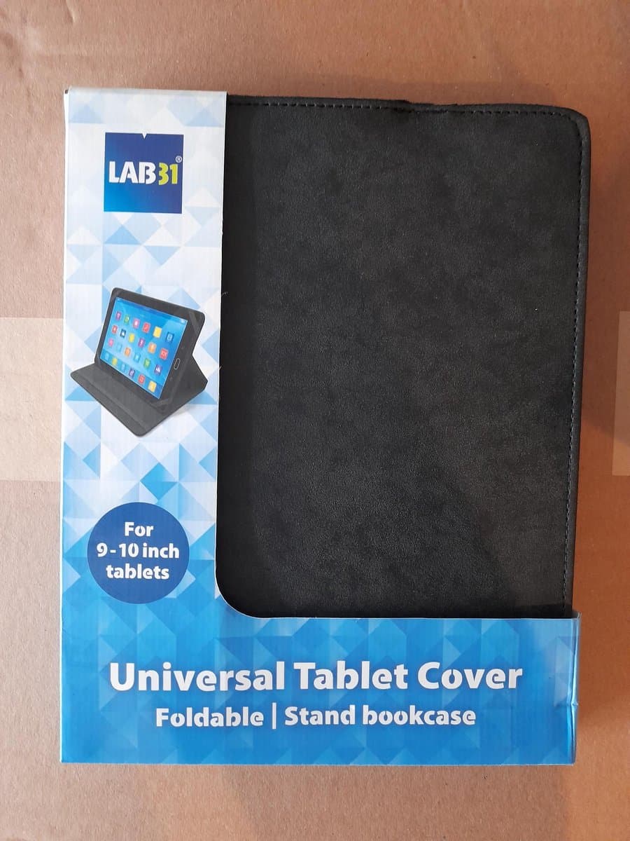 Lab 31 universele tablet hoes voor 9-10inch tablets zwart