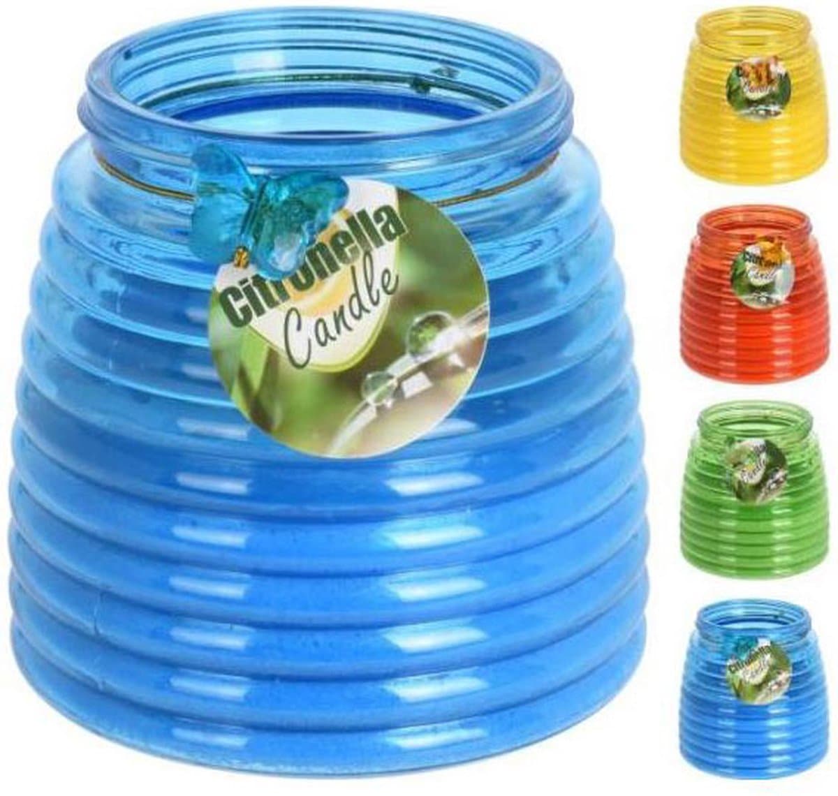 Citronella kaars in pot Geel