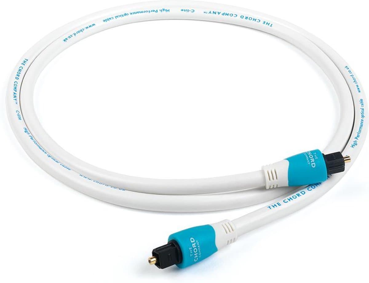The Chord Company C-lite Toslink to Toslink 1m - Optische kabel 1m