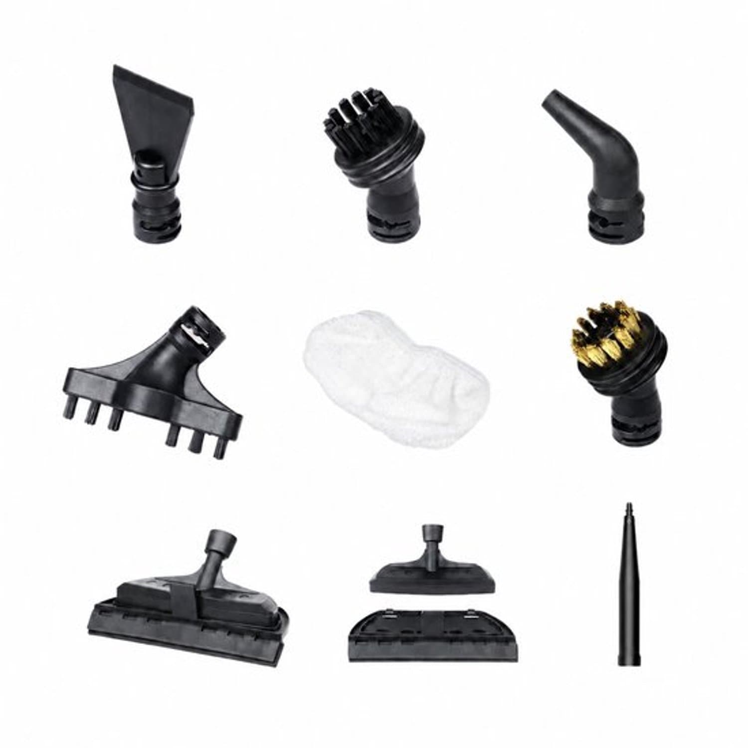 Samako PowerClean Pro Opzetstukken -– 8-Delige Stoomaccessoireset - Alleen te gebruiken met de PowerClean Pro Vlekkenreiniger