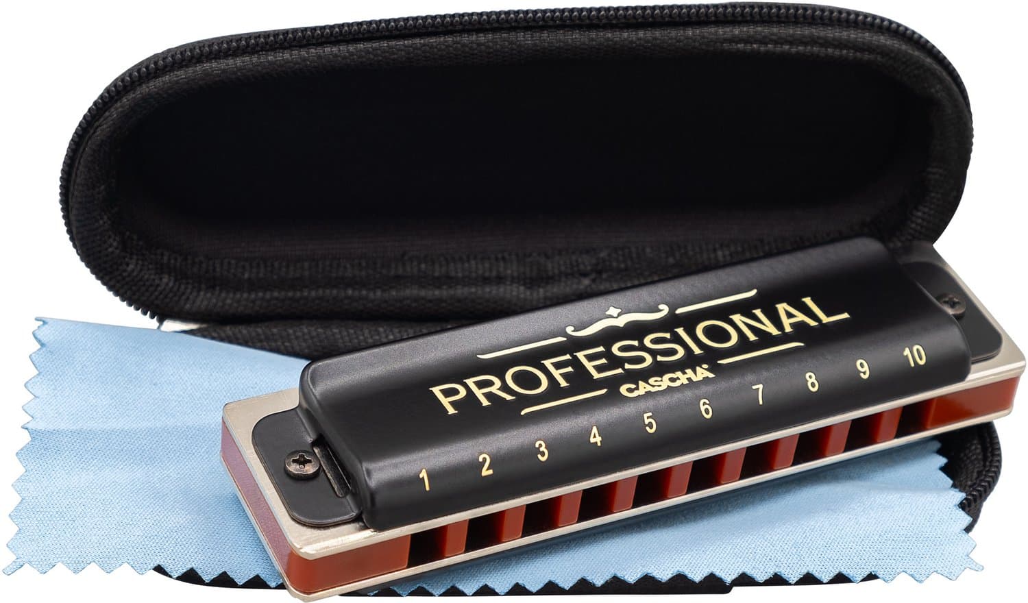 Cascha Verlag Blues Harp Professional F-Dur diatonisch - Diatonische mondharmonica