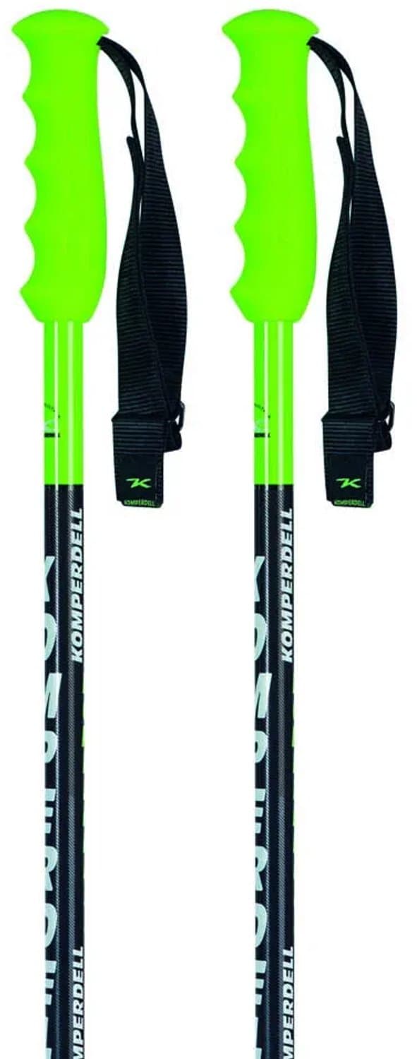 Komperdell Nationalteam 18 Mm Stokken Groen,Zwart 115 cm