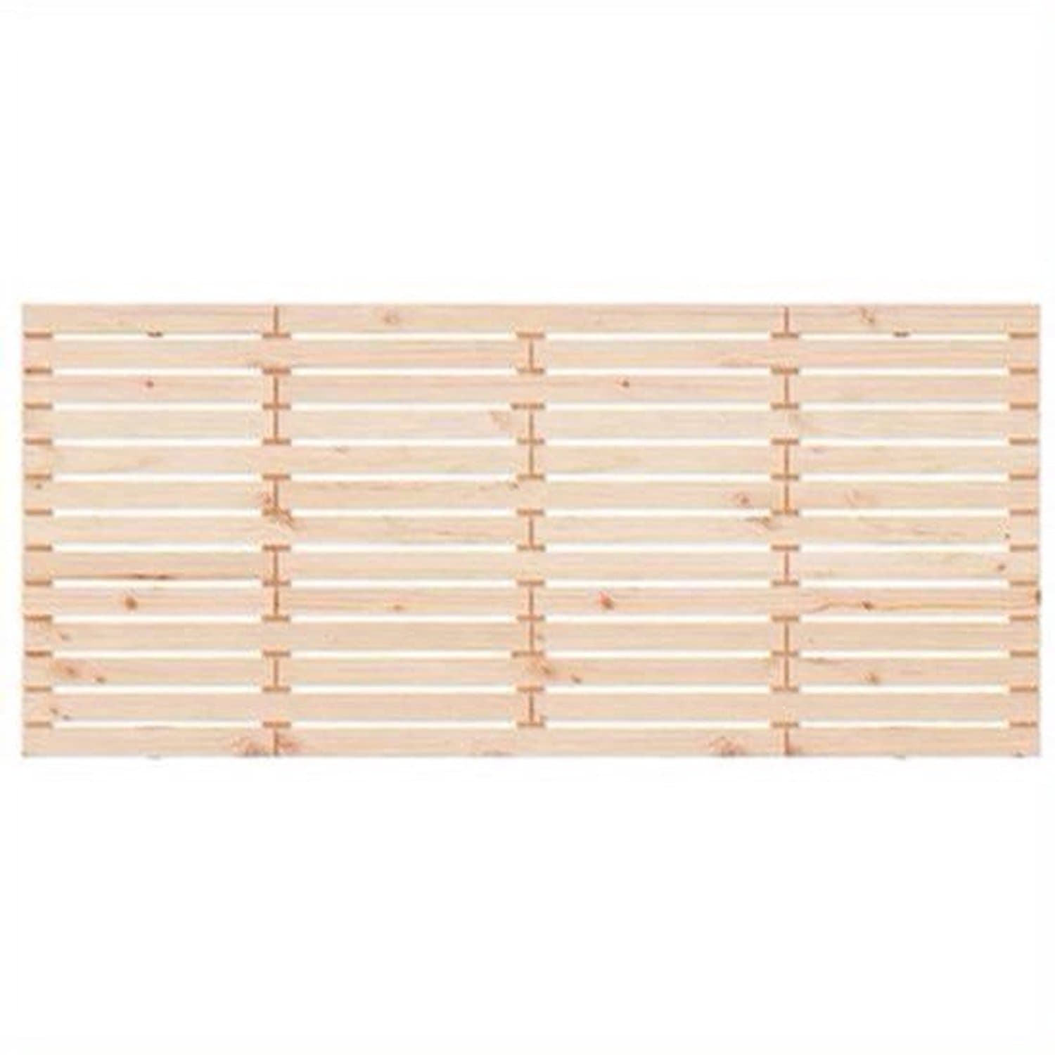 Hoofdbord – Bedhoofd – Bedframe Hoofdeinde – Bedpaneel – Slaapkamermeubel – Massief Vurenhout – Verticale Planken – Eenvoudige Installatie – 166x3x91,5 cm