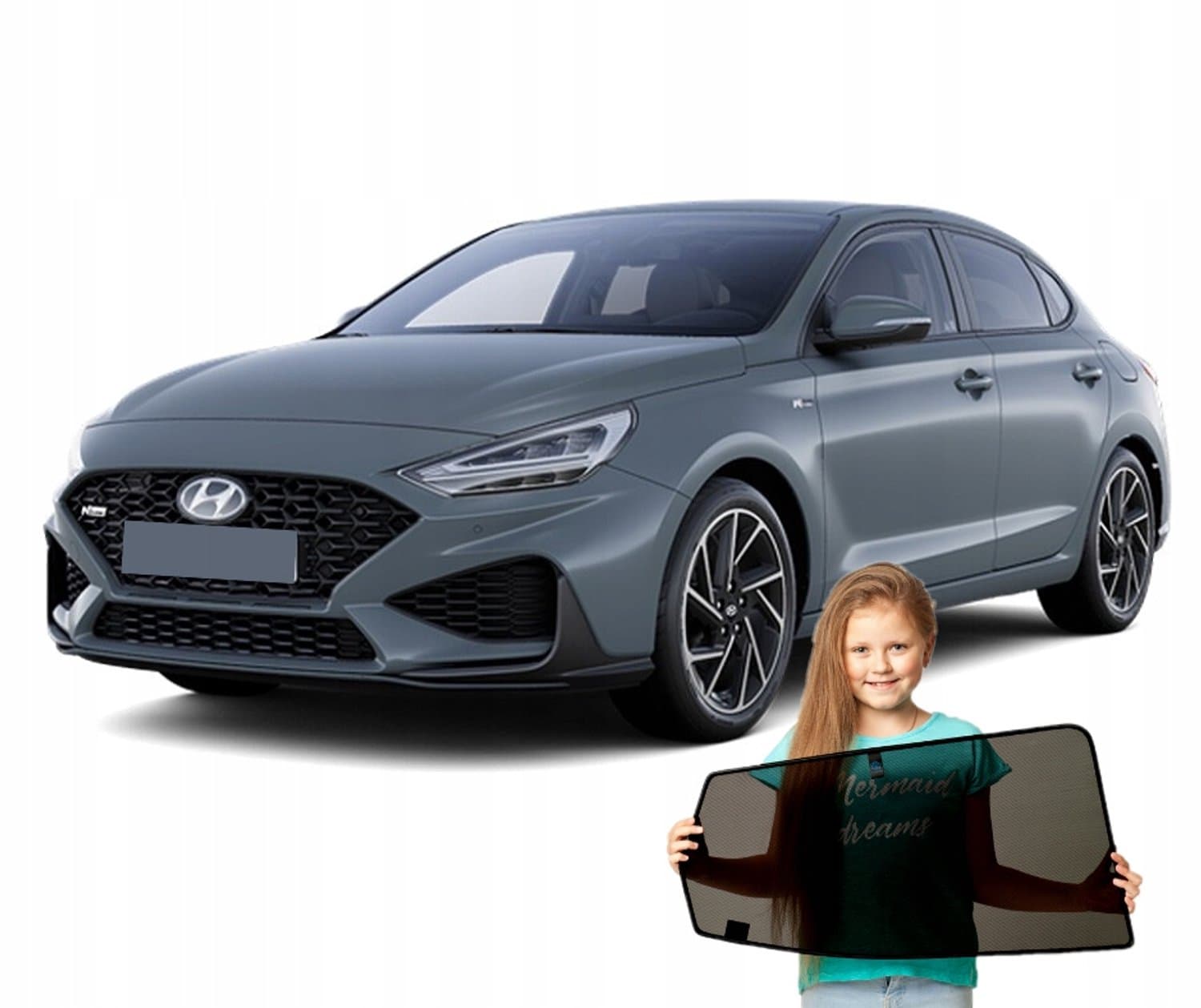 RayStop Zonneschermen Hyundai i30 Fastback (2016+) - Magnetisch