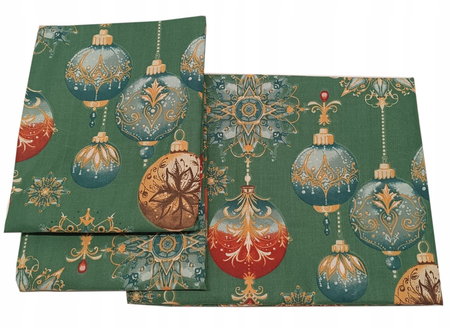 Kerst Dekbedovertrek Katoen 140x180 + 60x70 cm - Cadeau