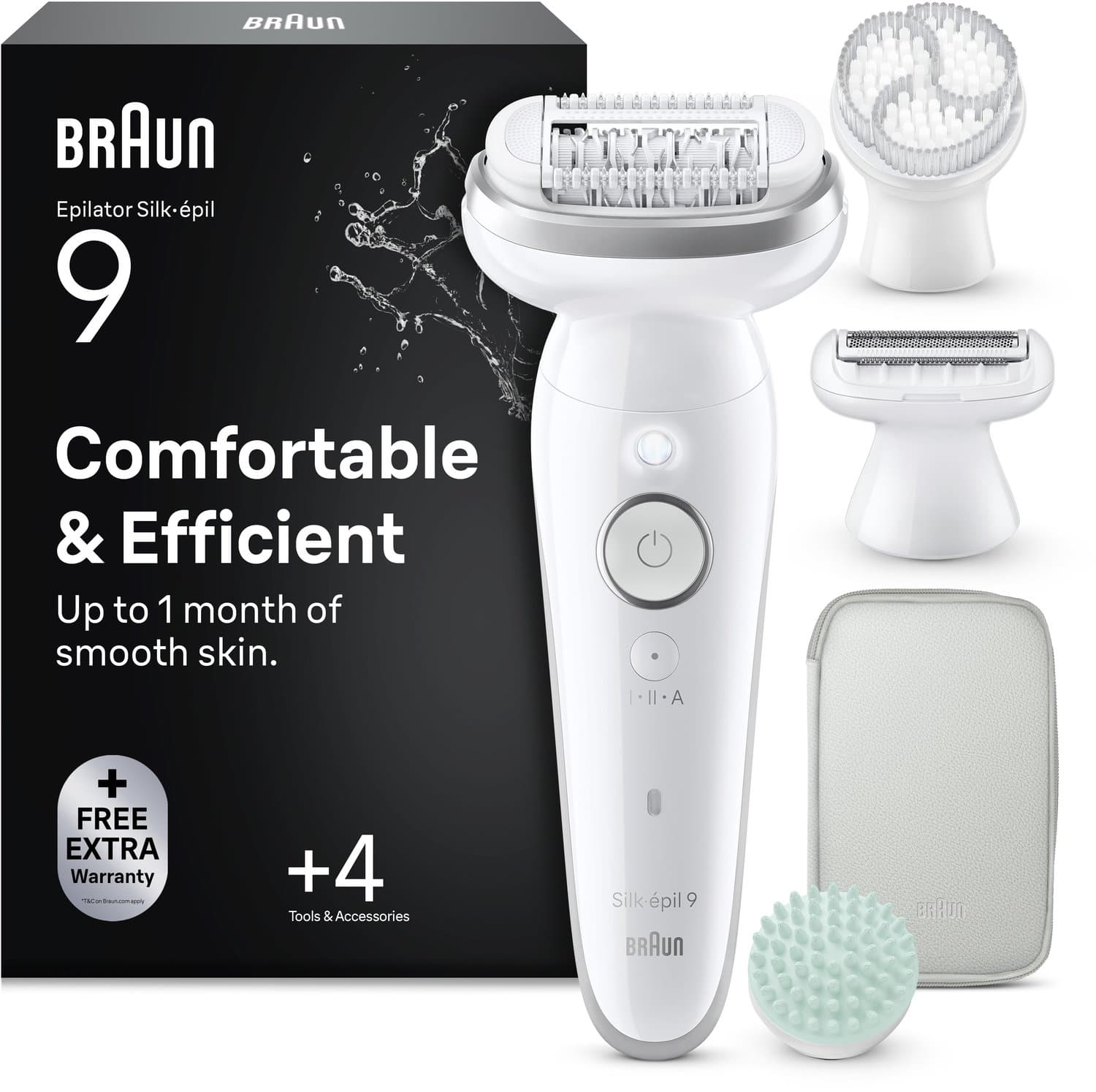 Braun Silk-épil 9 9-080 Zilver
