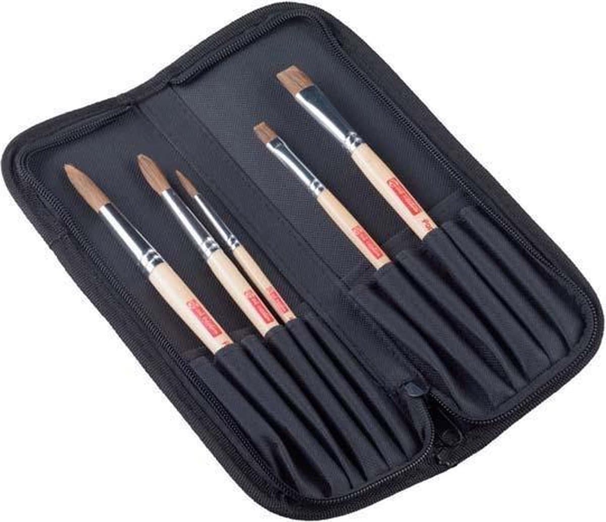 TAC Aquarel Penselen Organizer Set