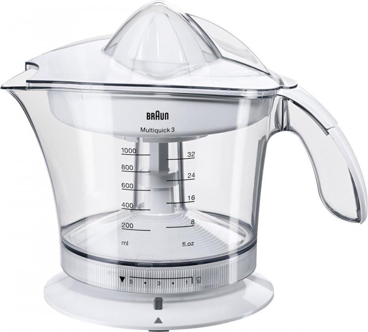 Braun CitrusQuick 1 MPZ 9 - Elektrische Citruspers - Wit