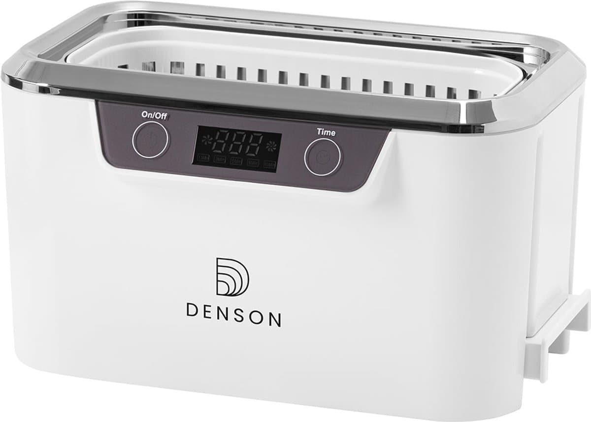 Professionele Ultrasoon Reiniger 0.8L - Reinigingsapparaat - Ultrasoonbad - Brillen - Sieraden - Horloge - Make-up Kwast - 60W - Wit