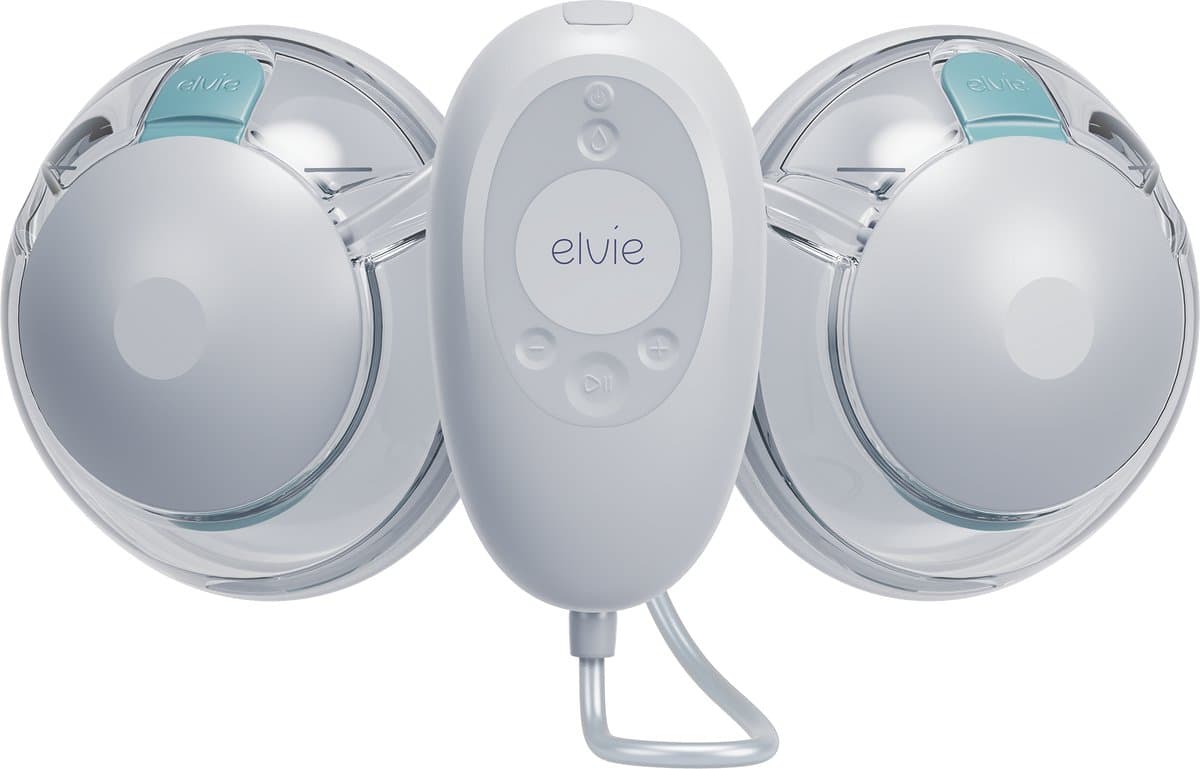 Elvie® Stride 2 - Elektrische borstkolf – Dubbele handsfree borstkolf die Stil & Krachtig is - Kolfapparaat van ziekenhuiskwaliteit die past in bh - Incl. verschillende tepelmaten