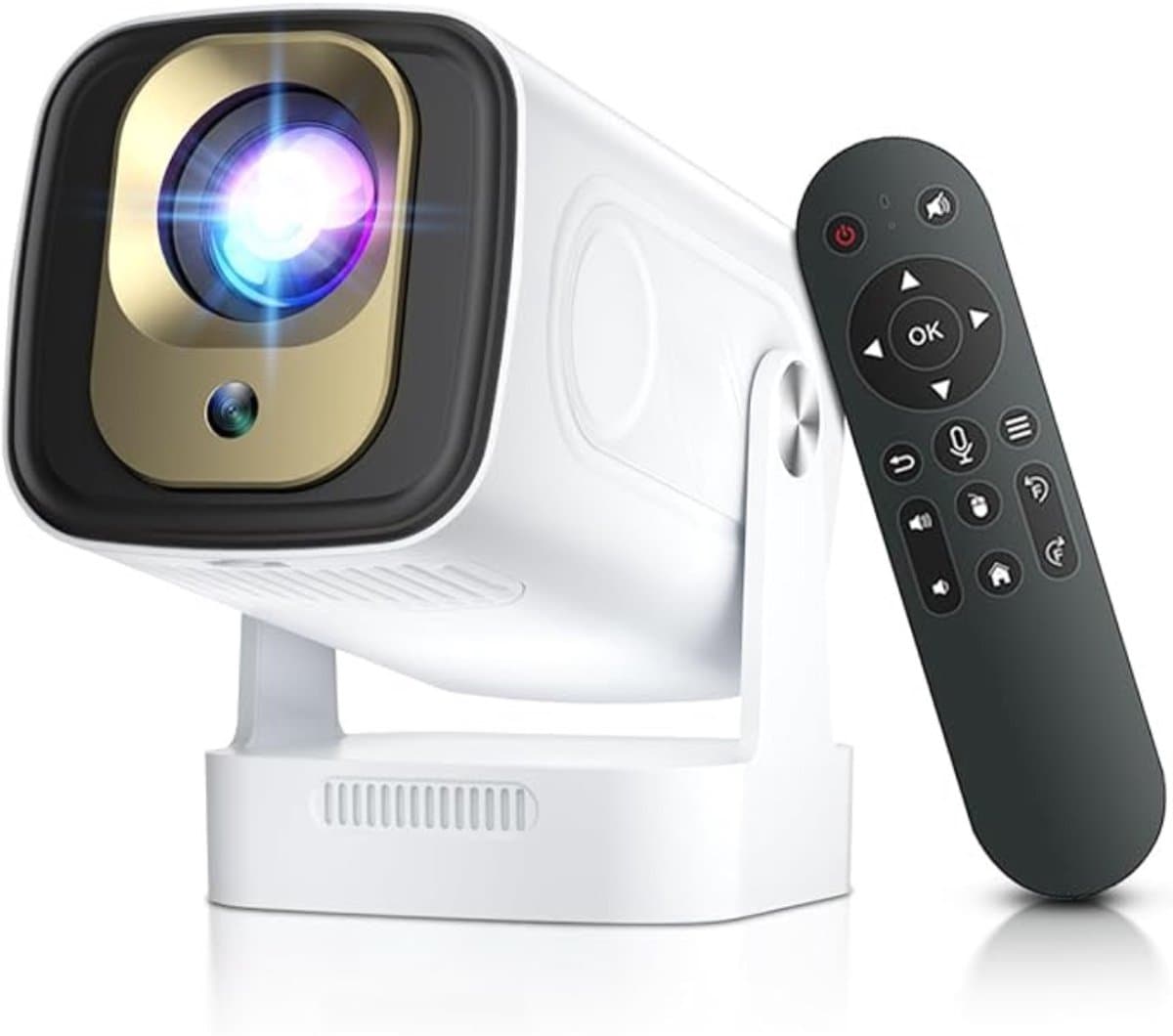 RVV® Mini beamers - Projector - Mini beamer - Wit - 20cm x 11cm x 10cm