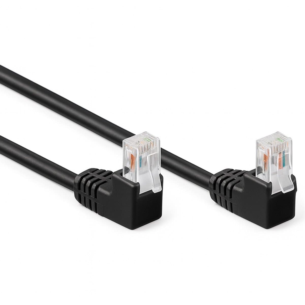 CAT5E Netwerkkabel - RJ45 - zwart - 1 m