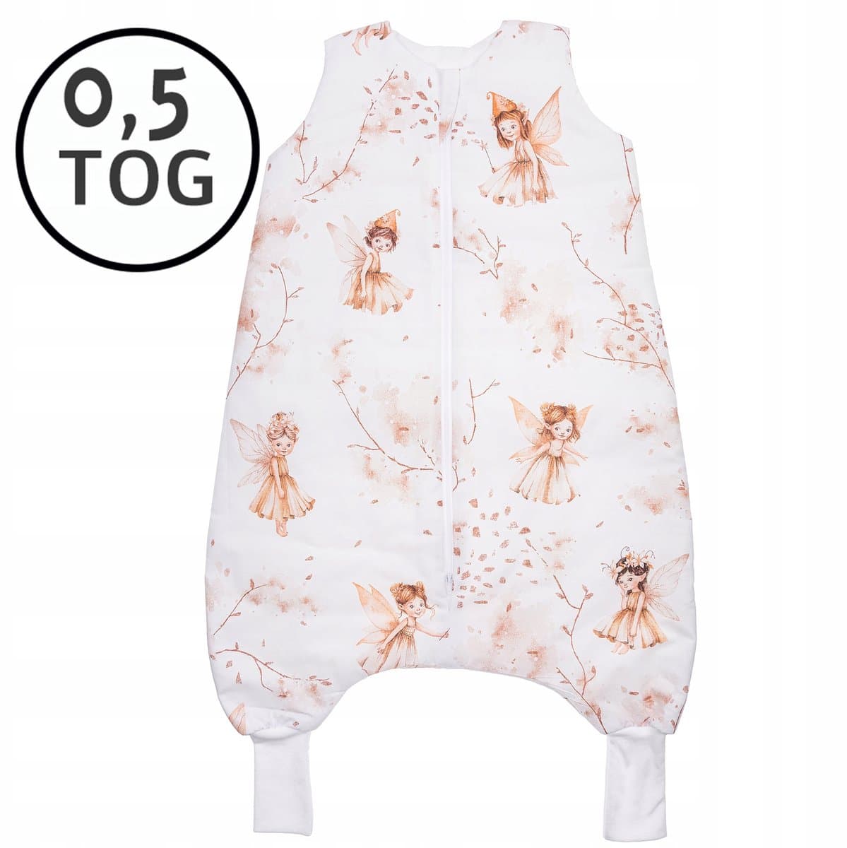 Zomer Slaapzak met Pijpen 110-122cm - 100% Katoen, 0,5 TOG