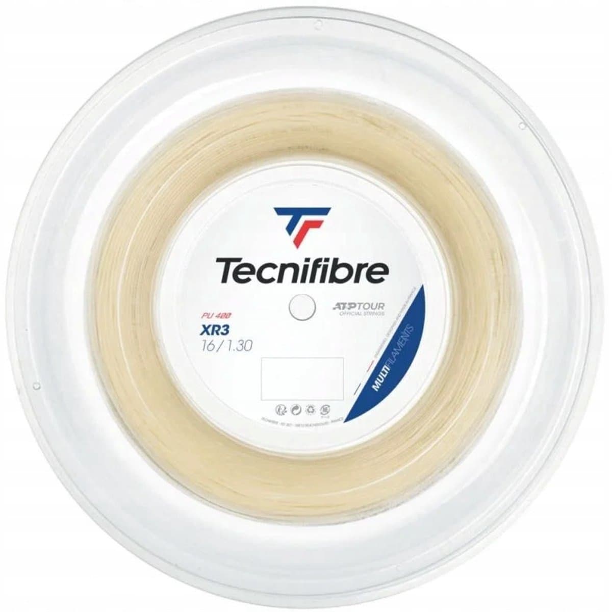 Tecnifibre XR3 Tennissnaarhaspel (200m) - Multifilament
