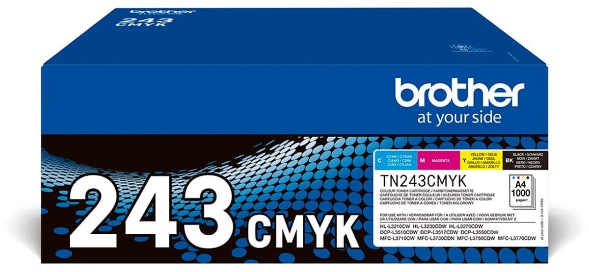 Brother TN-243 Toner 4-pack