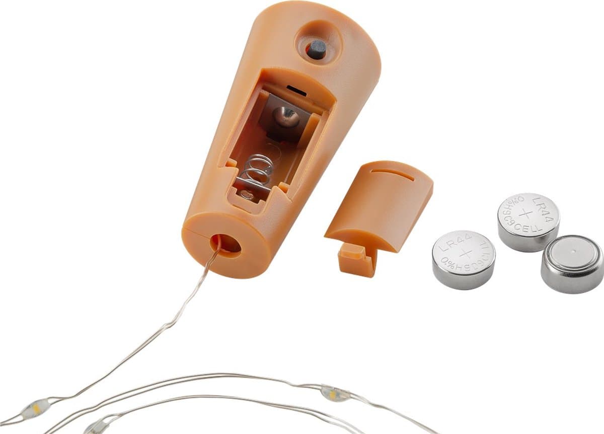 Goobay 3 x 10 LED fleslichtketting, incl. timer