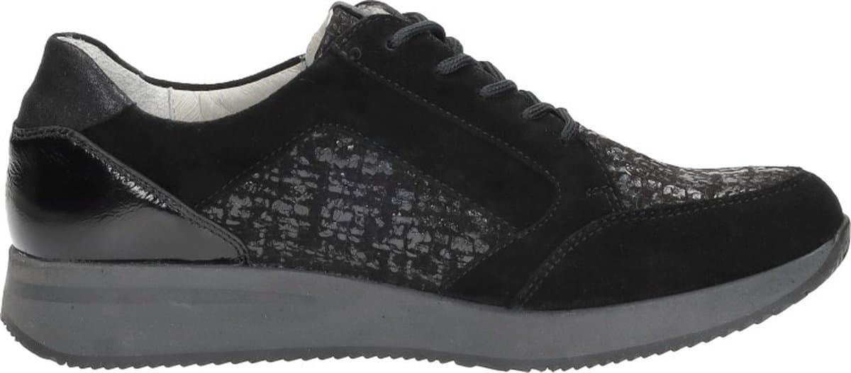 Waldlaufer H-Agnes Veterschoenen Laag - zwart - Maat 6.5