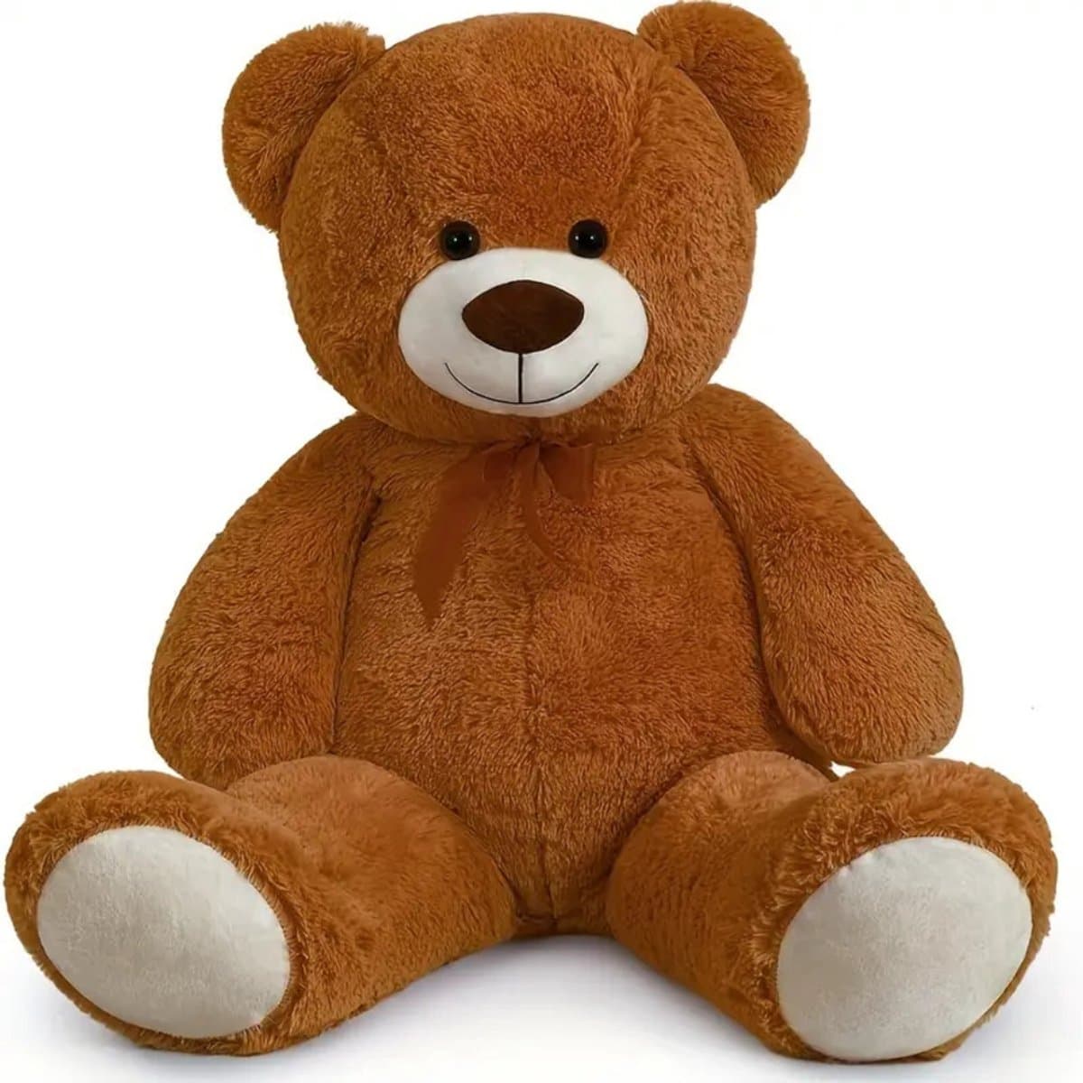 Livano Knuffel - Knuffelbeer - Knuffeldoekje - Groot - Meme - Baby - Beer - Stuffed Animal - Plushie - Plush - Dier - Bruin
