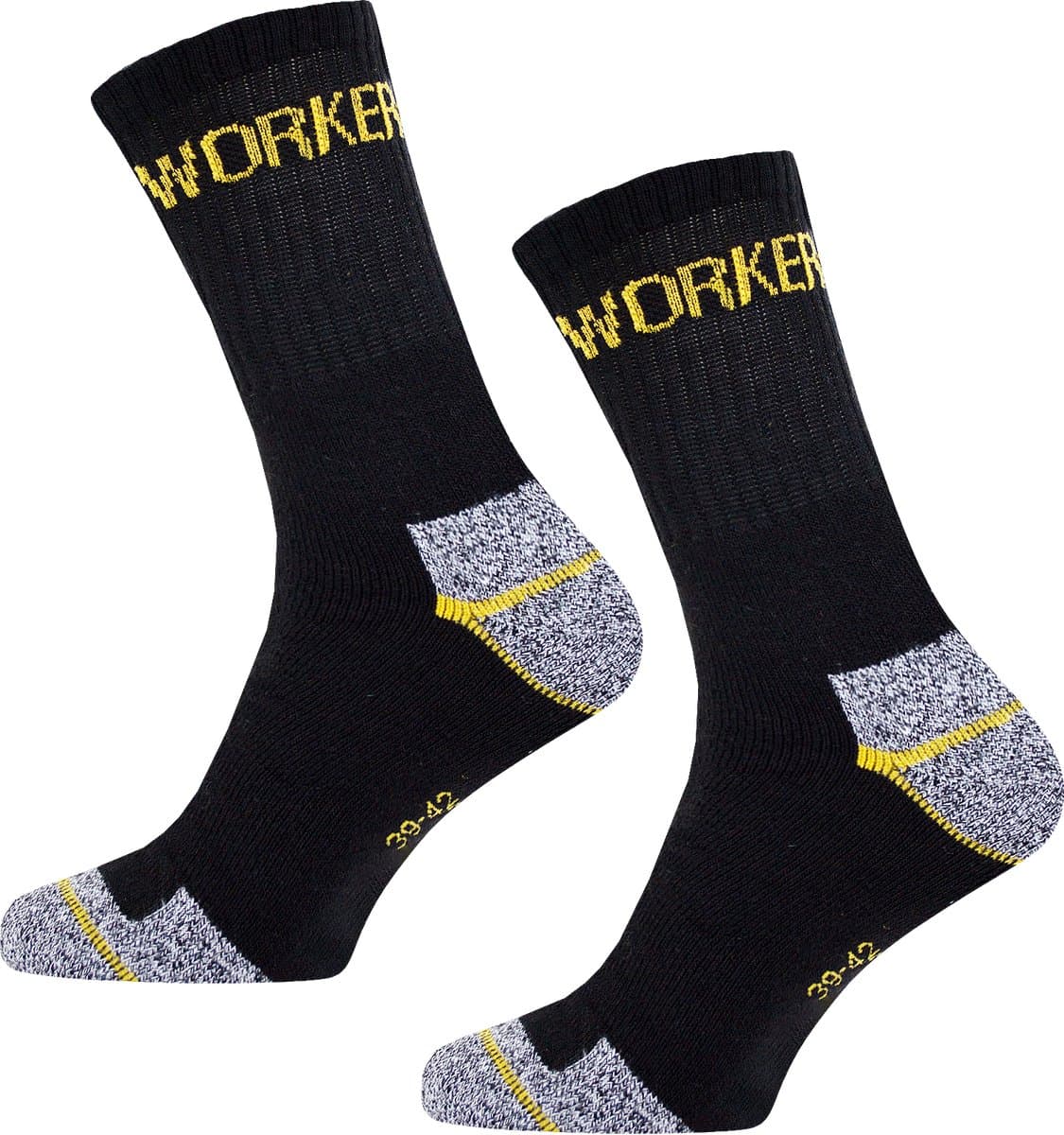 20 Pack Lange Werksokken Heren - 20 paar - Maat 47-50 - Anti-Slip - Sokken Heren - SK-101