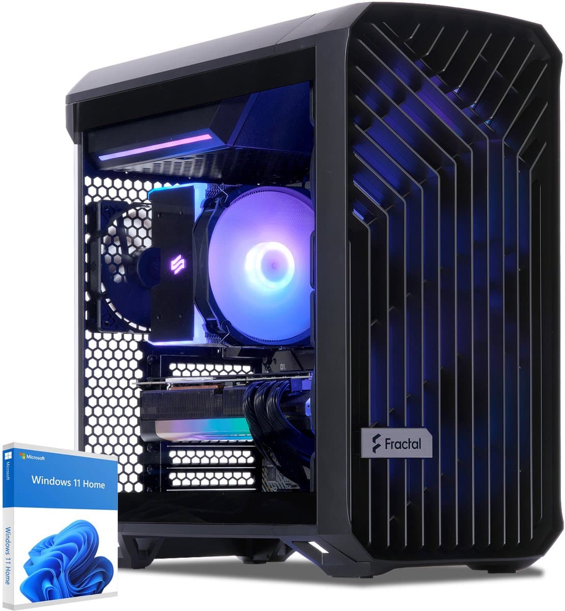 Sedatech Werkstation Compact ATX • AMD Ryzen 9 9900X 12x 4.4GHz • Geforce RTX5060 • 32Gb DDR5 • 2Tb SSD M.2 • WiFi • Bluetooth, USB C • Windows 11 • Desktop computer