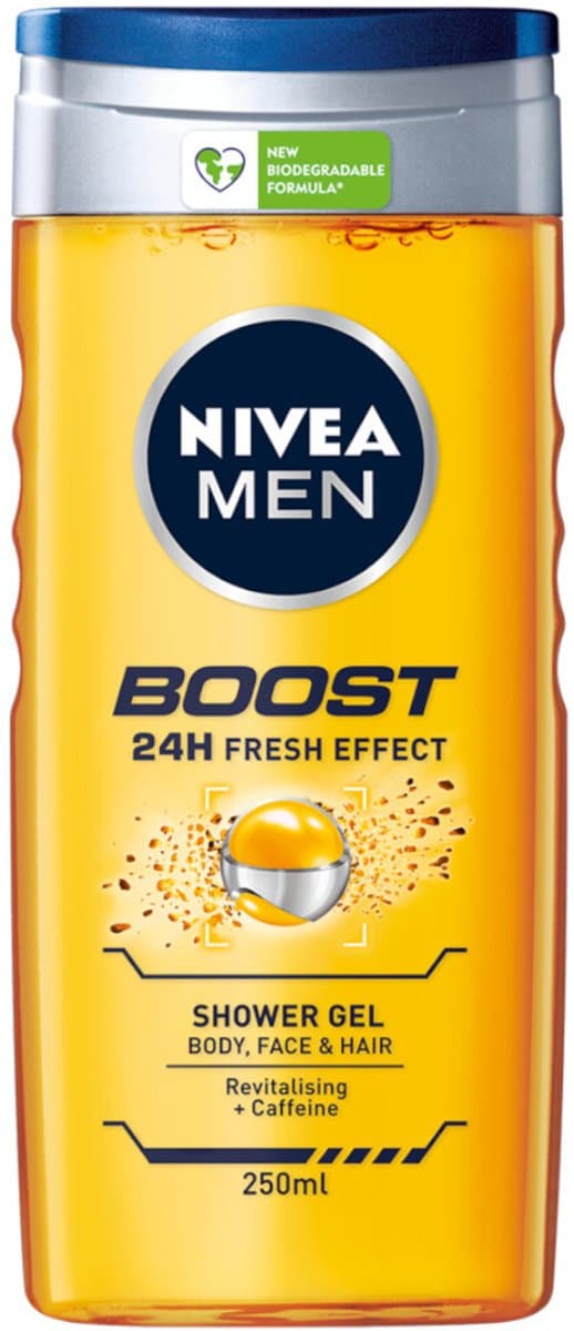 Nivea Men Douchegel - Boost 250 ml