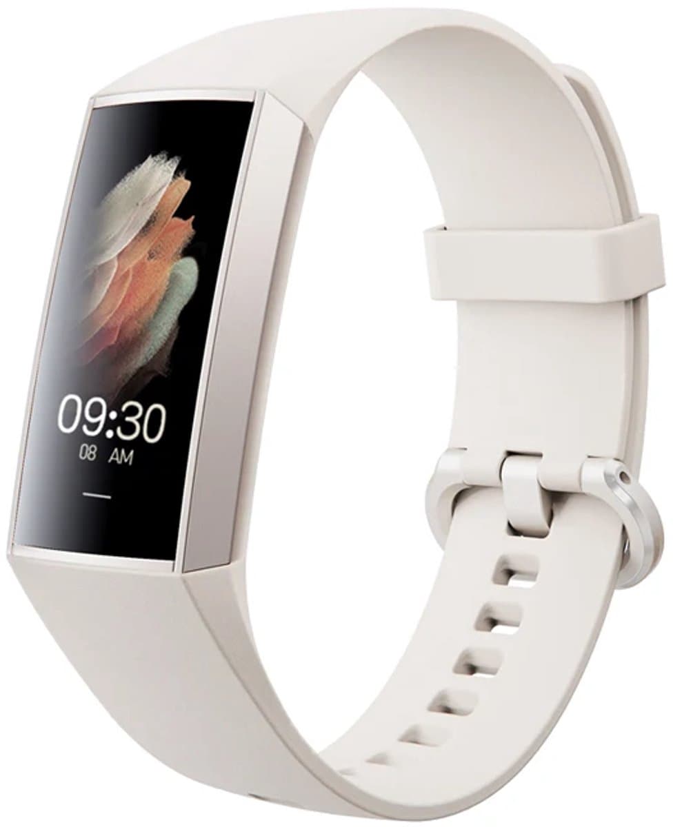Otiume Stappenteller - Fitness Tracker - Smartwatch Horloge voor Dames en Heren - Wit