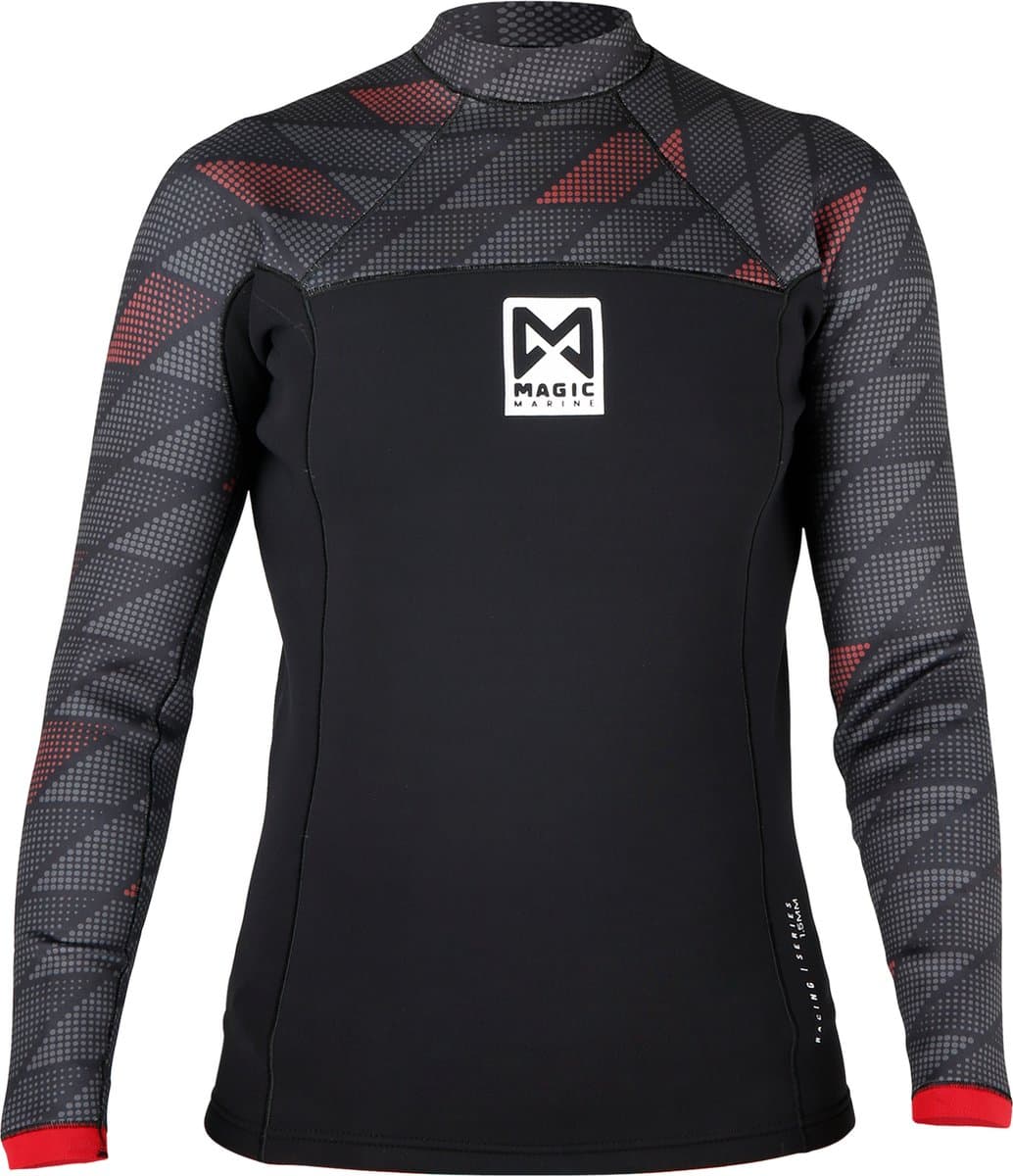 Magic Marine Heren Zomer 1.5mm Flatlock Race Neopreen Vest Mm0810