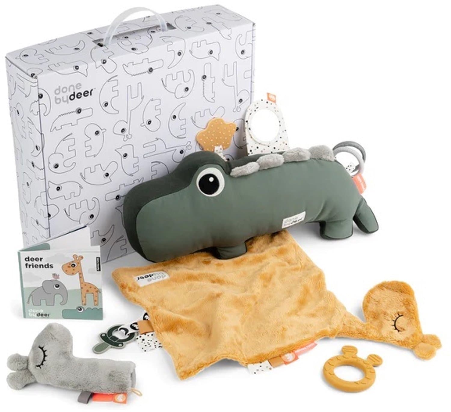 Done by Deer kraamcadeau pakket Play Time - groen