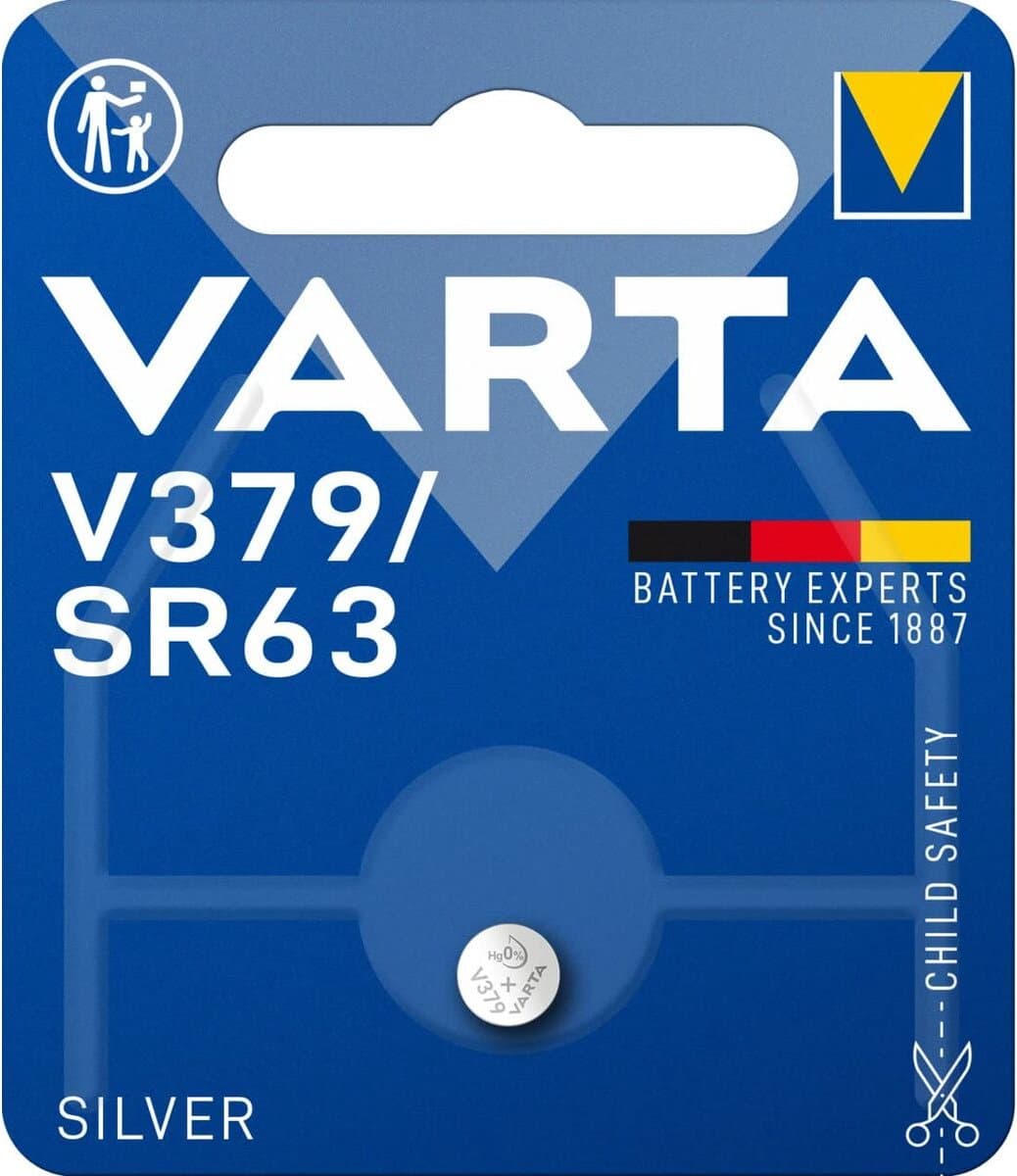 VARTA V379 Batterij - Zilveroxide - 1,55V - Horloge