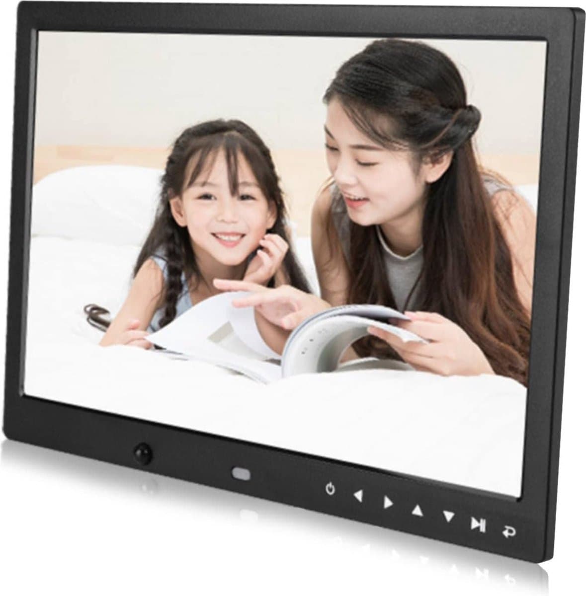 Solacis Digitale fotolijst - Digitale fotolijsten - Digitale fotokader - Digitale fotolijst met wifi - Must have voor in huis!