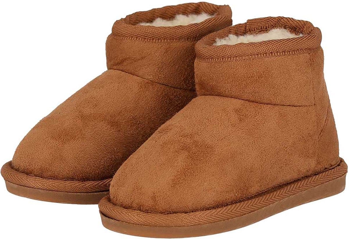 Morethansocks - Kinder pantoffels - Suede - Maat 25 t/m 36 - Sloffen jongens - Sloffen meisjes