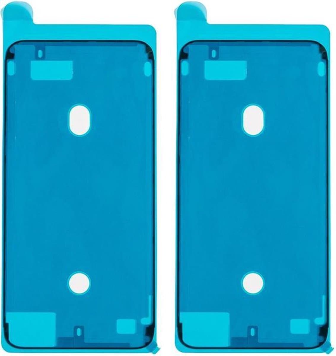 2 stuks -Voor Iphone 6/6S - 3M frame/behuizing sticker - zwart